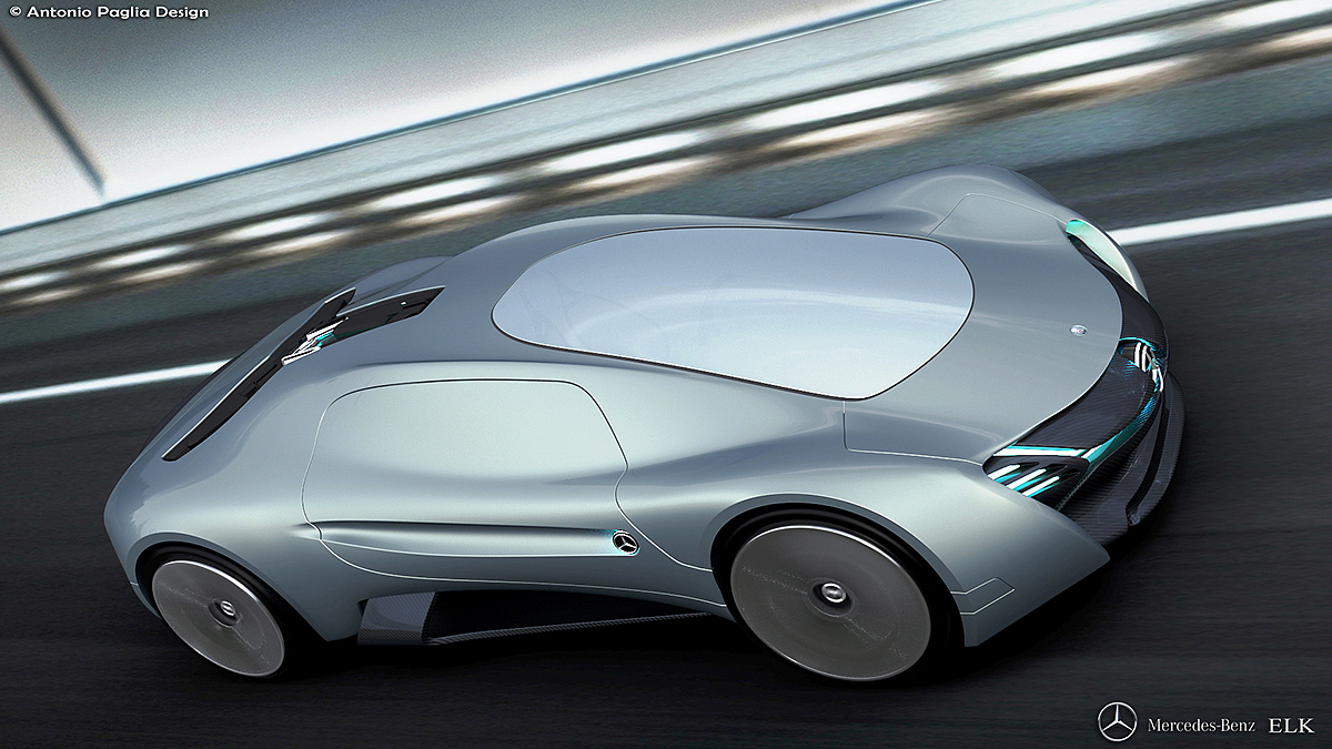 Elk，Benz，Elk electric vehicle，conceptual design，